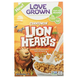 Love Grown - Lion Hearts Cinnamon Cereal, 7.5 Oz