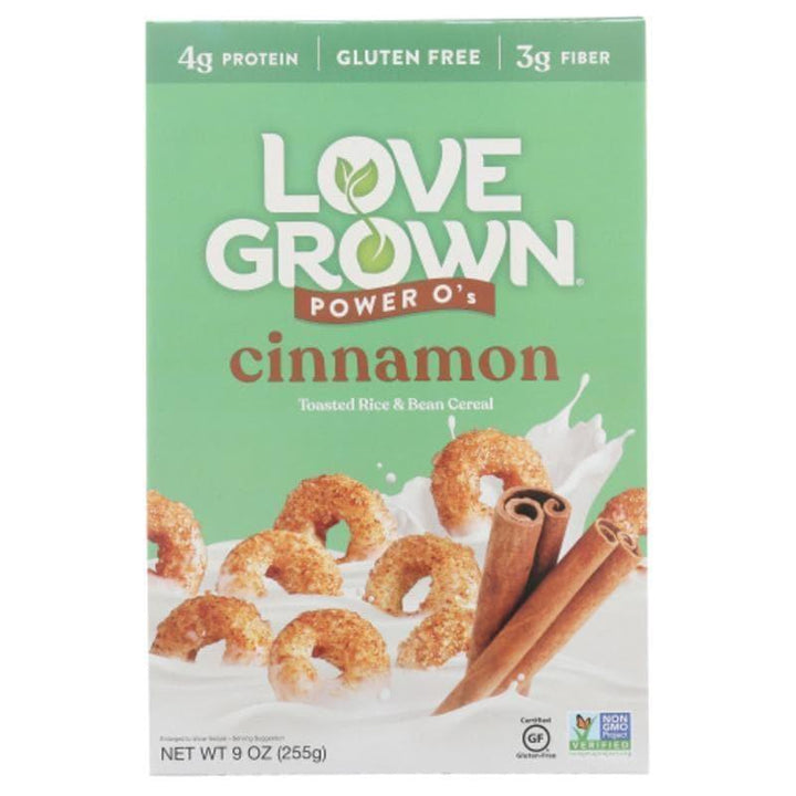 Love Grown - Power O's Cinnamon Cereal, 9 Oz- Pantry 1
