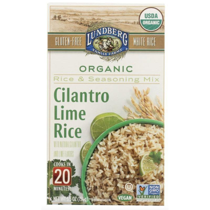 Lundberg - Cilantro Lime Rice, 5.5 Oz- Pantry 1