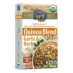 Lundberg – Quinoa Rice Blend Garlic & Herb, 5.5 oz