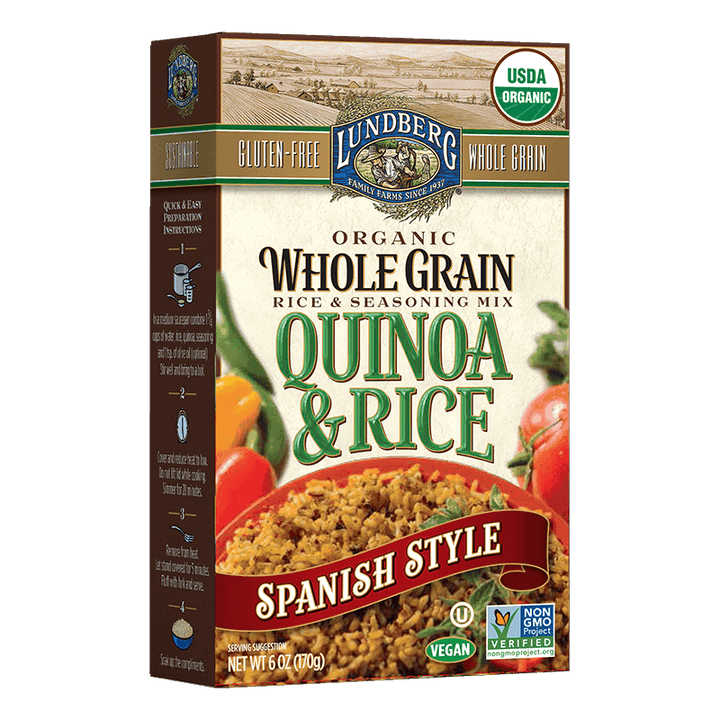 Lundberg – Quinoa Rice Blend Spanish Style, 6 oz- Pantry 1