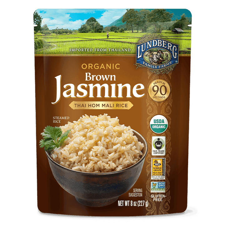 Lundberg - Ready to Heat Brown Thai Jasmine Rice, 8 oz- Pantry 1