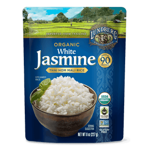 Lundberg – Ready to Heat Rice – White Thai Jasmine, 8 oz