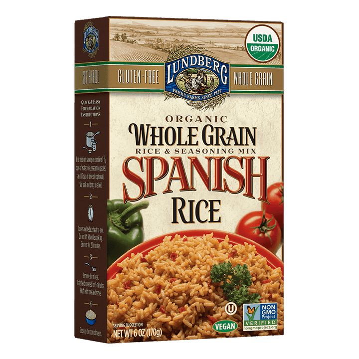Lundberg - Whole Grain Organic Spanish Rice, 5.5 oz- Pantry 1