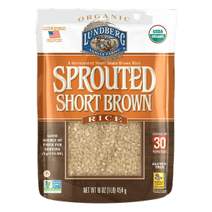 Lundberg - Sprouted Short Grain Brown Rice, 16 oz