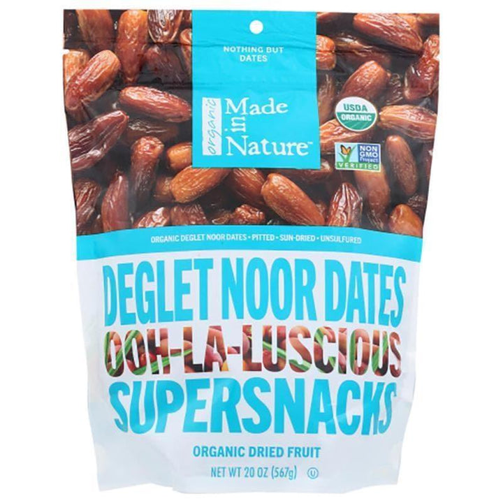 Made In Nature – Dried Dates Supersnacks, 20 oz- Pantry 1