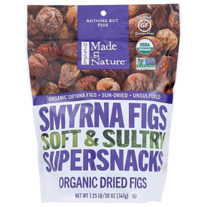 Made In Nature – Dried Smyrna Figs Supersnacks, 20 oz