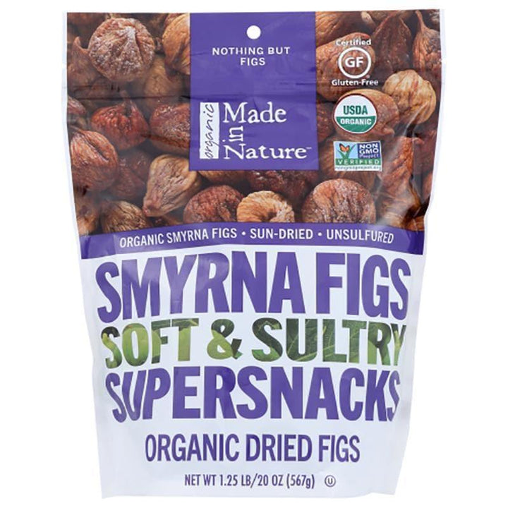 Made In Nature – Dried Smyrna Figs Supersnacks, 20 oz- Pantry 1