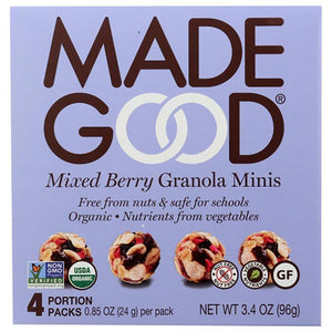Madegood - Mixed Berry Granola Minis, 3.4 Oz