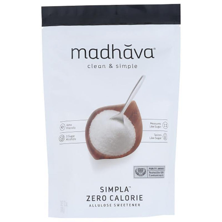 Madhava – Clean & Simple Zero Calorie Allulose Sweetener, 12 oz- Pantry 1