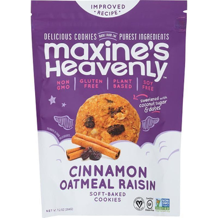 Maxine’s Heavenly – Cinnamon Oatmeal Raisin Cookies, 7.2 oz- Pantry 1