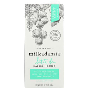 Milkadamia – Macadamia Milk Barista Latte, 32 oz | Multiple Flavours