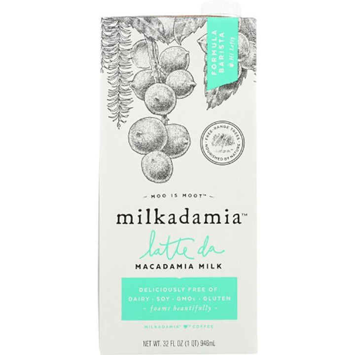 Milkadamia – Macadamia Milk Barista Latte, 32 oz- Pantry 1