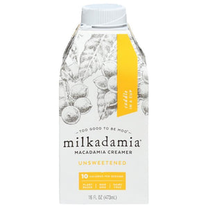 Milkadamia - Unsweetened Creamer, 16 Fl