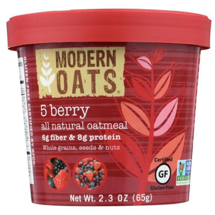 Modern Oats - Five Berry Oatmeal Cup, 2.3 Oz- Pantry 1