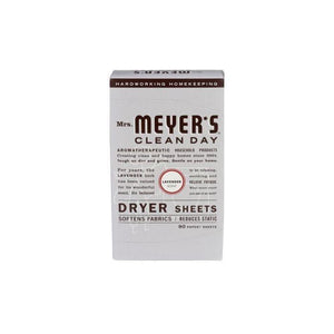 Mrs. Meyer’s Clean Day – Dryer Sheets – Lavendar, 80 pk