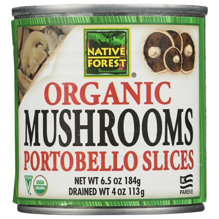 Native Forest – Mushroom Portobello Sliced, 4 oz- Pantry 1