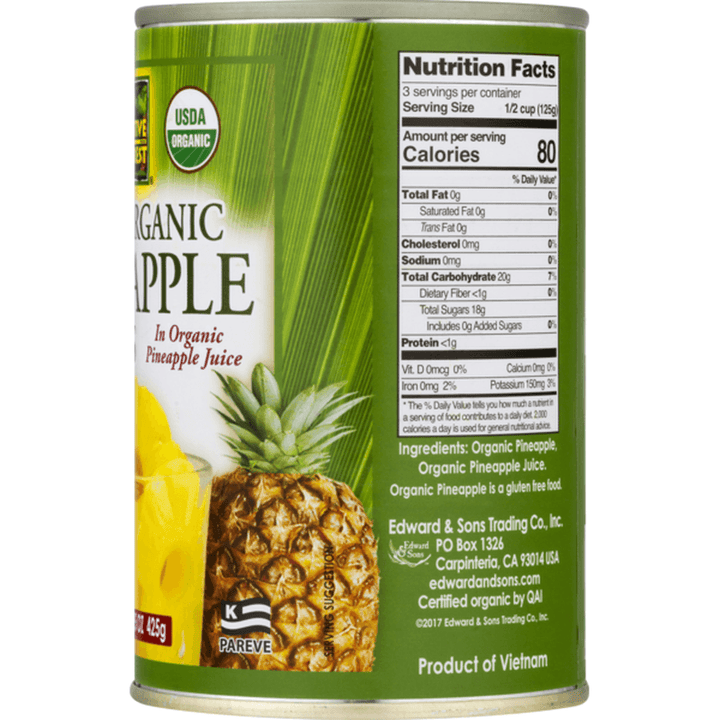 Native Forest – Pineapple Chunks, 15 oz- Pantry 2
