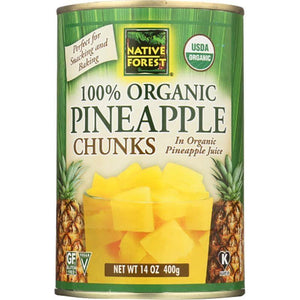 Native Forest – Pineapple Chunks, 15 oz