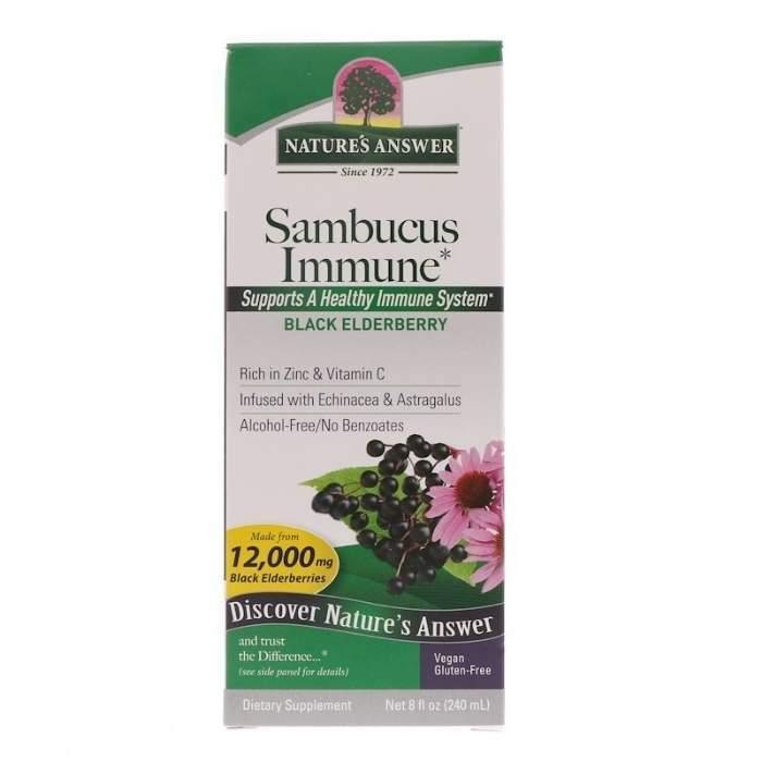 Nature’s Answer - Sambucus Immune Support, 8 fl oz- Pantry 1
