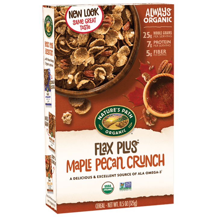 Nature’s Path – Cereal Flax Maple Pecan Crunch, 11.5 oz- Pantry 1
