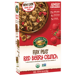 Nature’s Path – Cereal Flax Red Berry Crunch, 10.6 oz