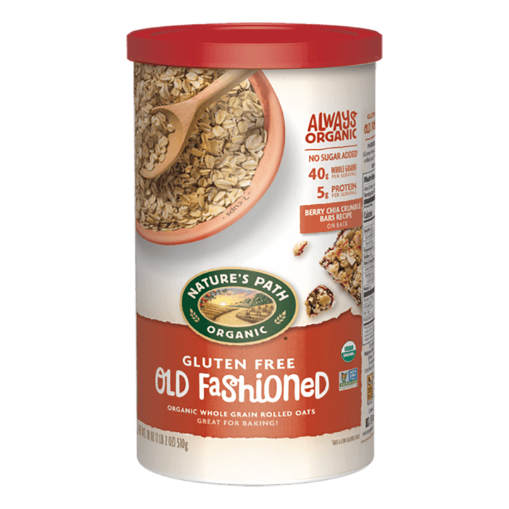 Nature’s Path – Gluten Free Old Fashioned Oats, 18 oz- Pantry 1