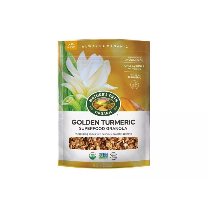Nature’s Path – Granola Golden Turmeric, 9.5 oz- Pantry 1