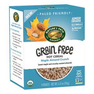 Nature’s Path – Hot Cereal Grain Free Maple Almond Crunch, 6.21 oz