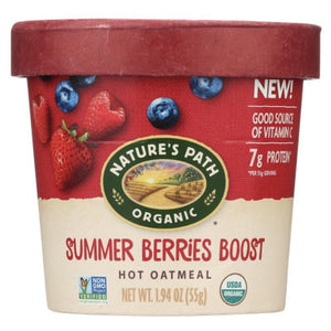 Nature's Path - Oatmeal Cup Summer Berries Boost, 1.94 Oz
