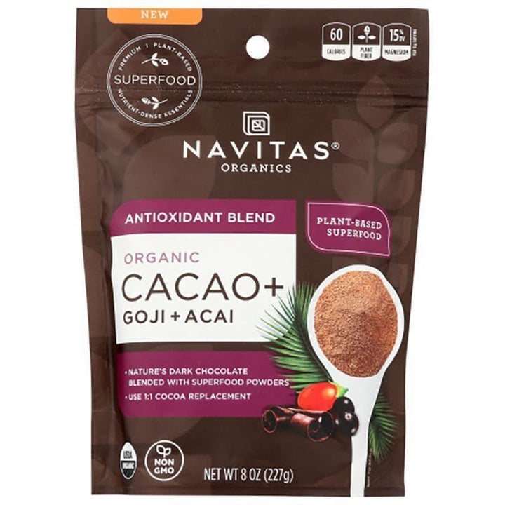 Navitas – Cacao & Antioxidant Blend, 8 oz- Pantry 1