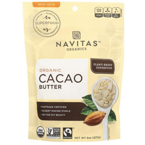 Navitas - Cacao Butter, 8 Oz