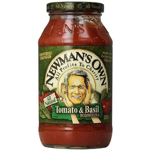 Newmans Own - Tomato Basil Sauce, 24 Oz