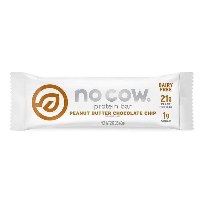 No Cow Bar - Peanut Butter Chocolate Chips Bar, 2.12 oz- Pantry 1