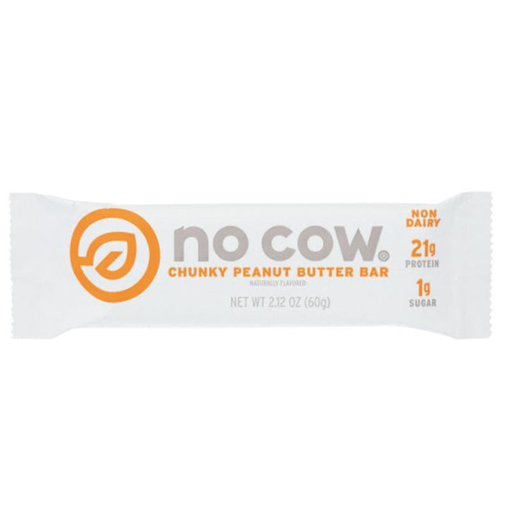 No Cow – Chunky Peanut Butter Protein Bar, 2.12 Oz- Pantry 1