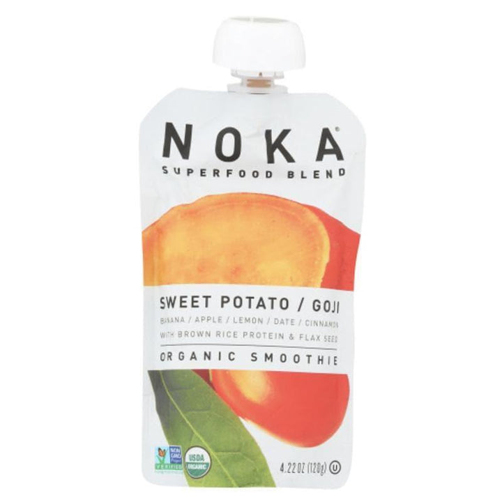 Noka - Superfood Organic Sweet Potato & Goji Smoothie, 4.22 Oz- Pantry 1