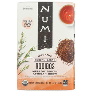 Numi Tea - Rooibos Herbal Tea - 18 Bags, 1.2 Oz