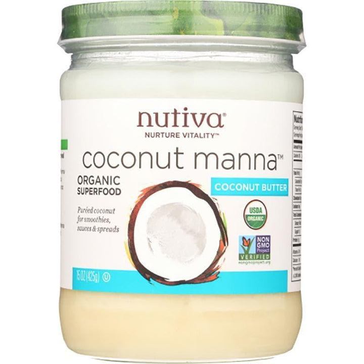 Nutiva – Coconut Manna Spread, 15 oz- Pantry 1
