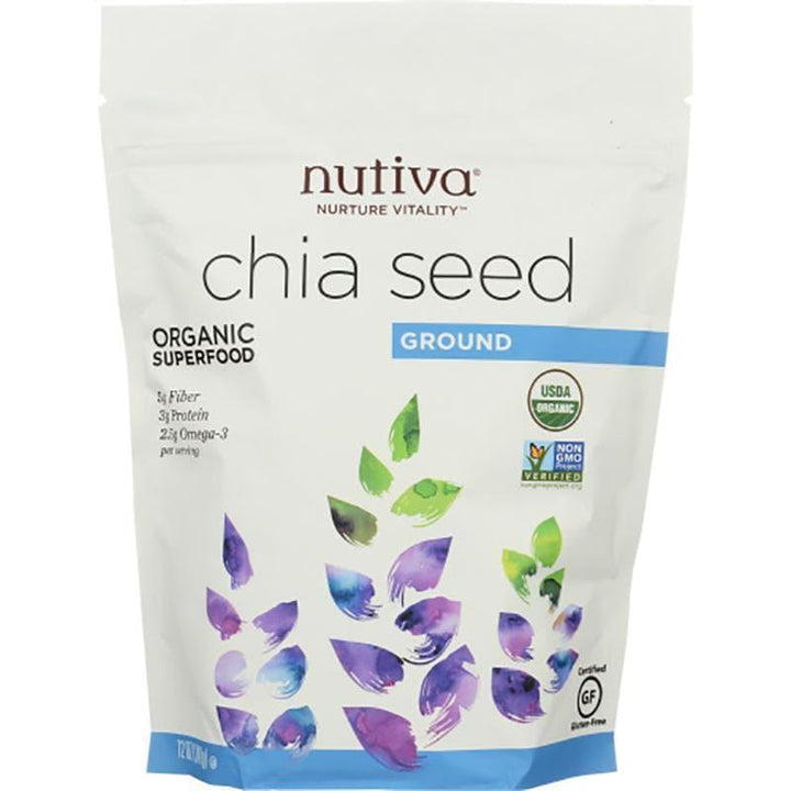 Nutiva – Ground Chia Seeds, 12 oz- Pantry 1