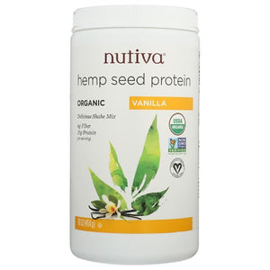 Nutiva – Hempseed Protein Vanilla, 16 oz