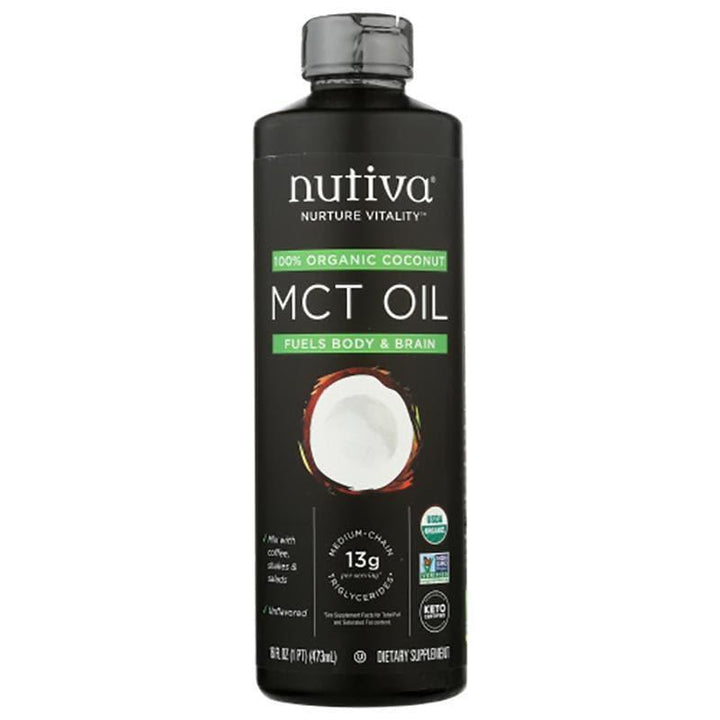 Nutiva – MCT Oil, 16 oz- Pantry 1