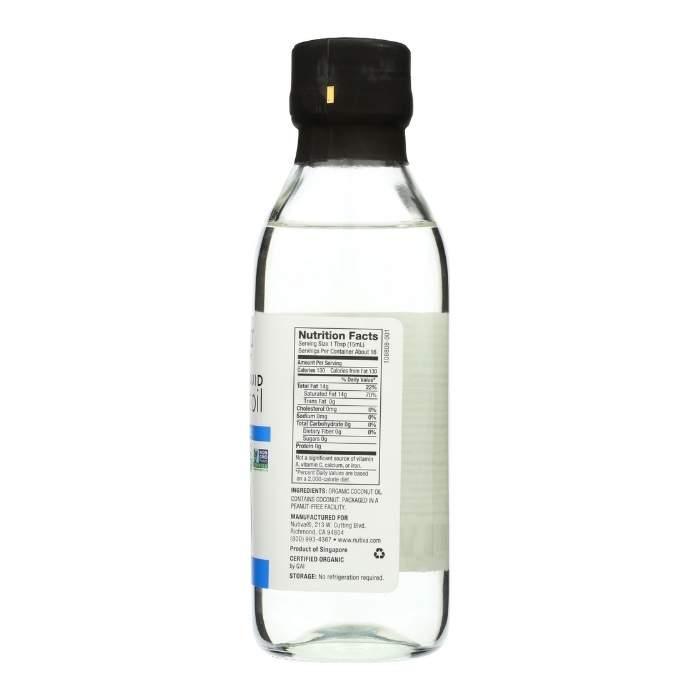 Nutiva – Organic Liquid Coconut Oil, 8 fl oz- Pantry 2