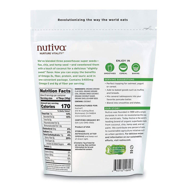 Nutiva – Superseed Blend, 10 oz- Pantry 2