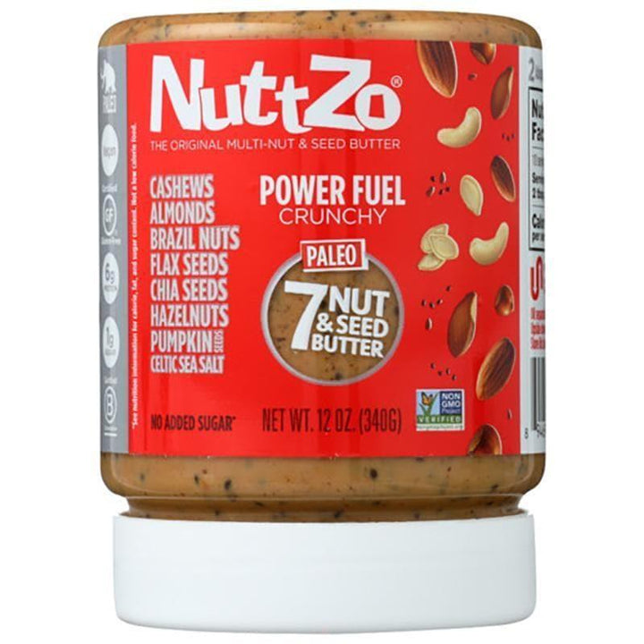 NuttZo – Paleo Power Fuel Crunchy Nut & Seed Butter, 12 oz- Pantry 1