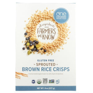 One Degree – Sprouted Brown Rice Crisps, 8 Oz