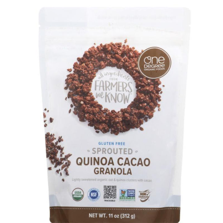 One Degree – Sprouted Cacao Granola, 11 Oz- Pantry 1