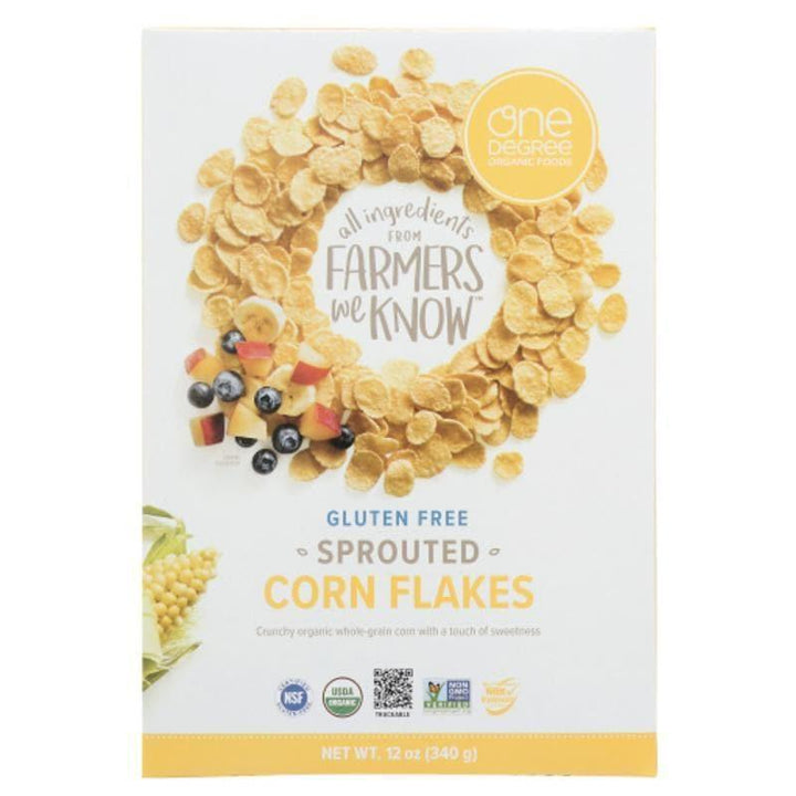 One Degree – Sprouted Corn Flakes, 12 Oz- Pantry 1