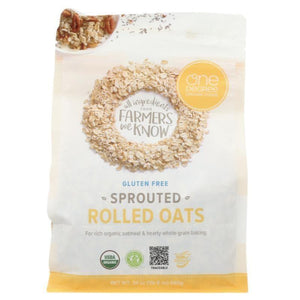 One Degree – Sprouted Rolled Oats, 24 Oz