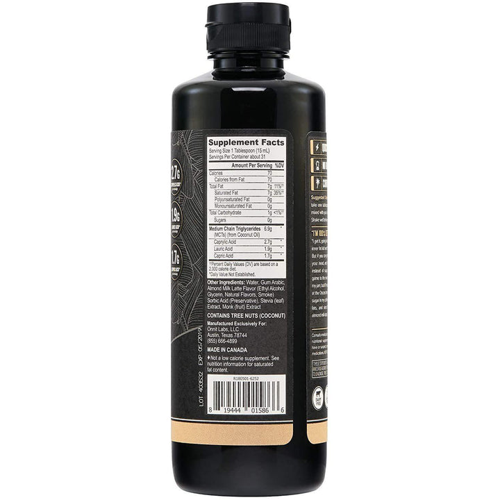 Onnit – Emulsified MCT Oil Almond Latte, 16 oz- Pantry 2
