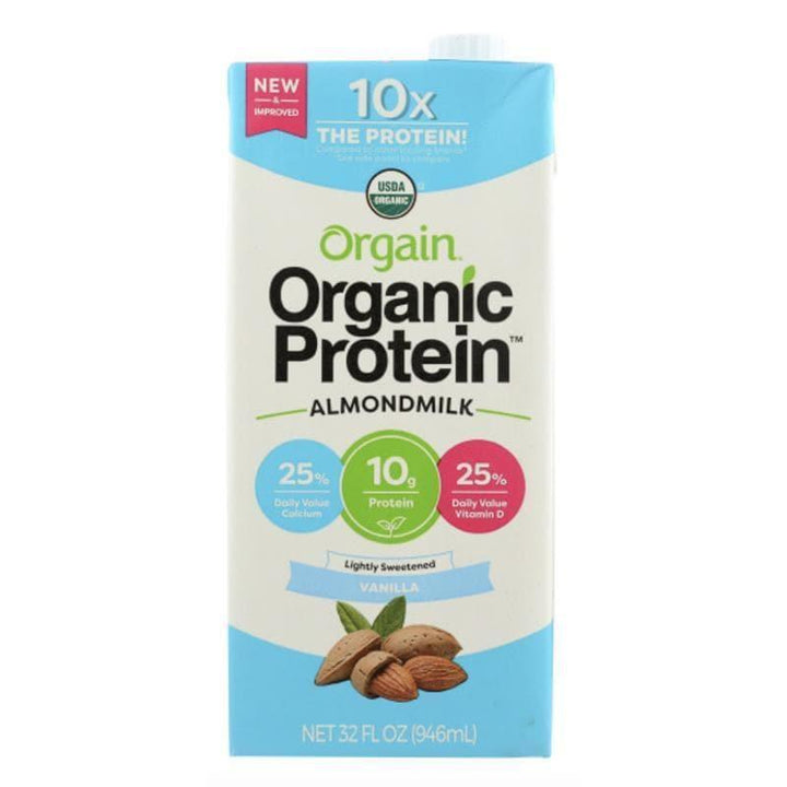 Orgain – Protein Almond Milk Vanilla, 32 Oz- Pantry 1